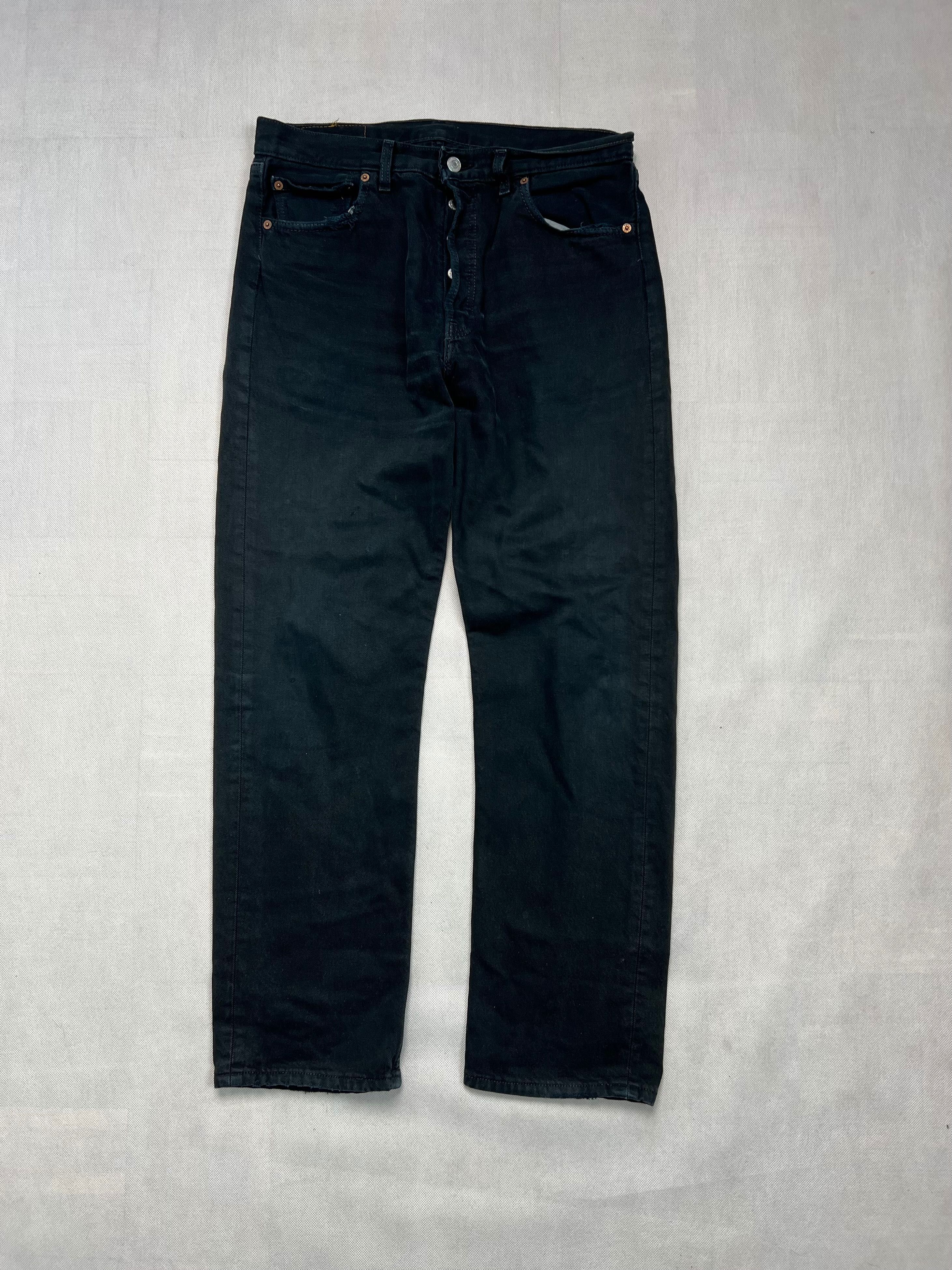 Spodnie Levi’s 501 black vintage 1997 black