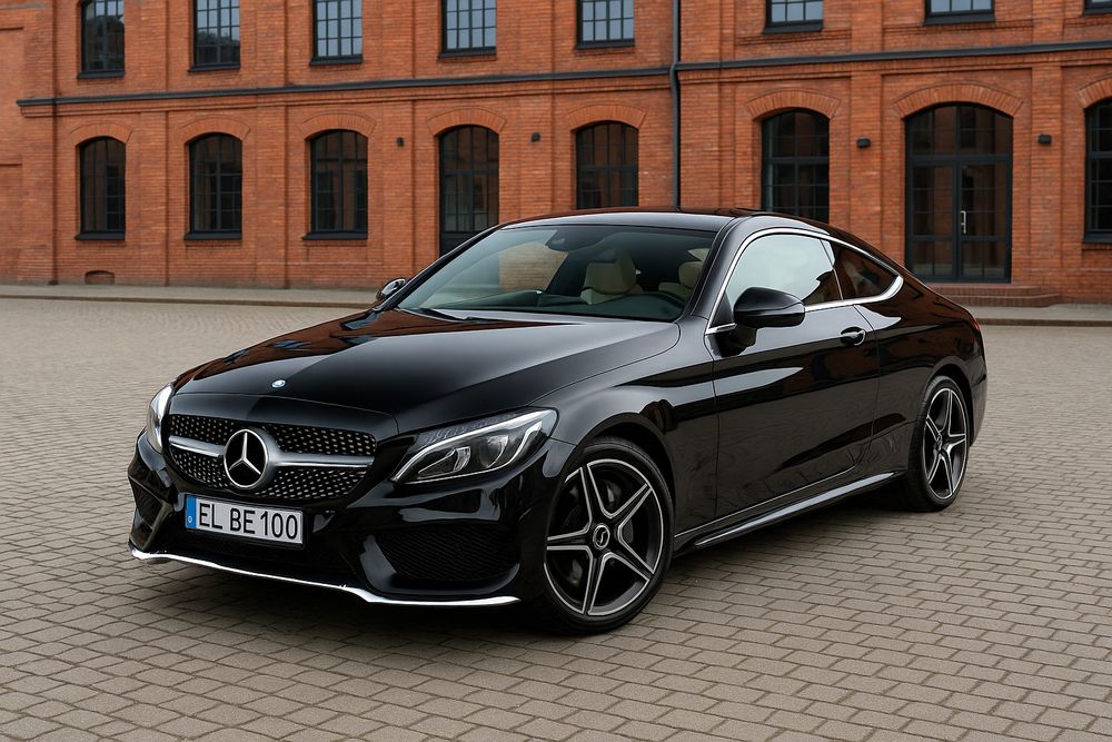 Śliczny MB Coupe 200