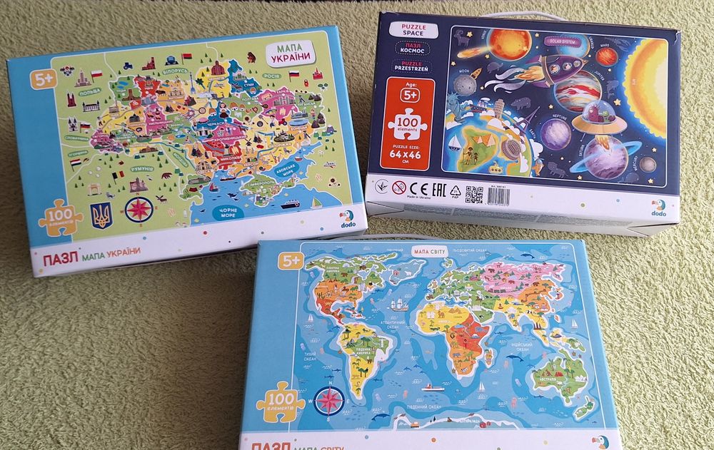 Пазли для дітей dodo 5+ 100 елементів