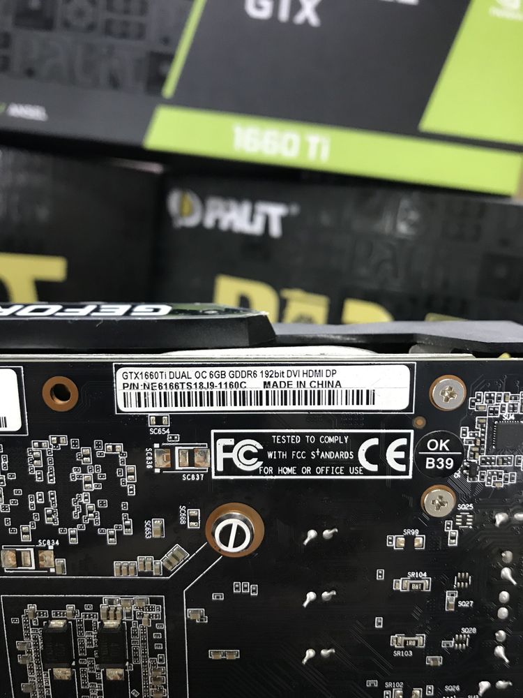 Відеокарта Palit GTX 1660Ti 6Gb Dual OC (NE6166TS18J9-1160C)