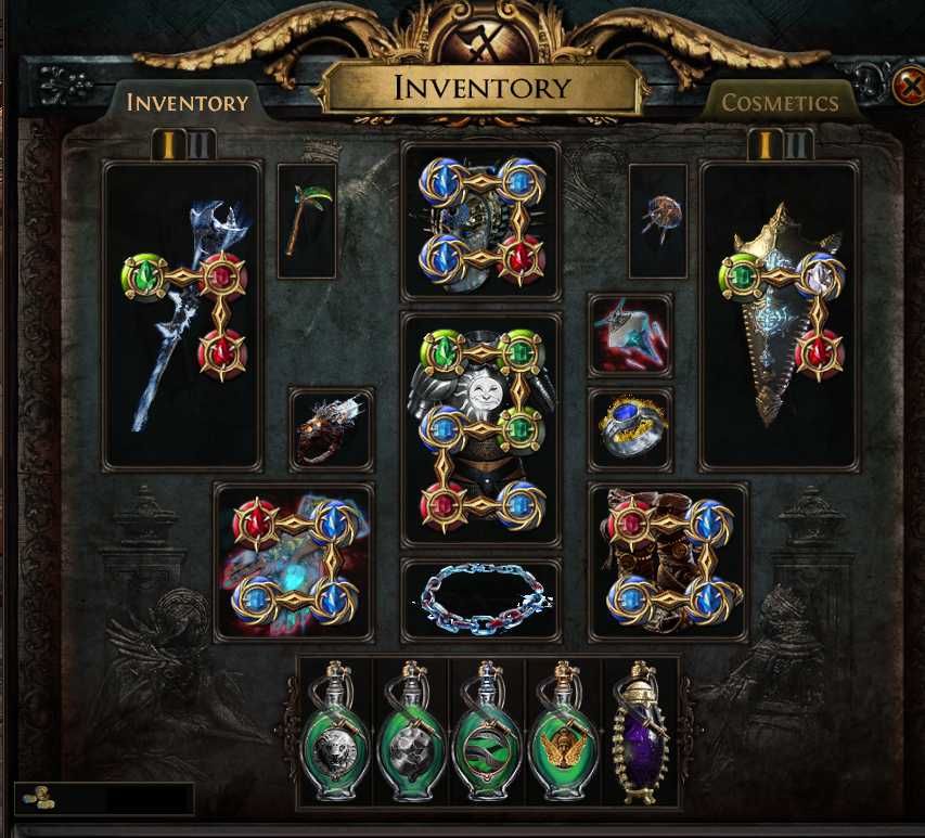 BUILD - przedmioty do gry Path of Exile
