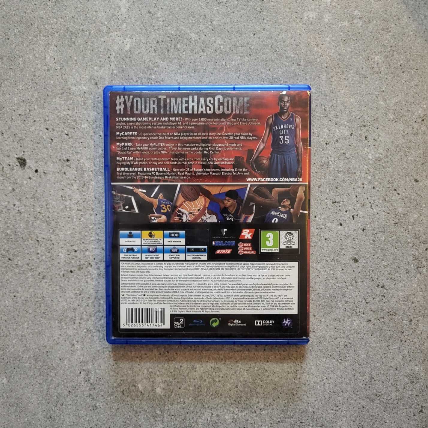 NBA 2K15 PlayStation 4 PS4