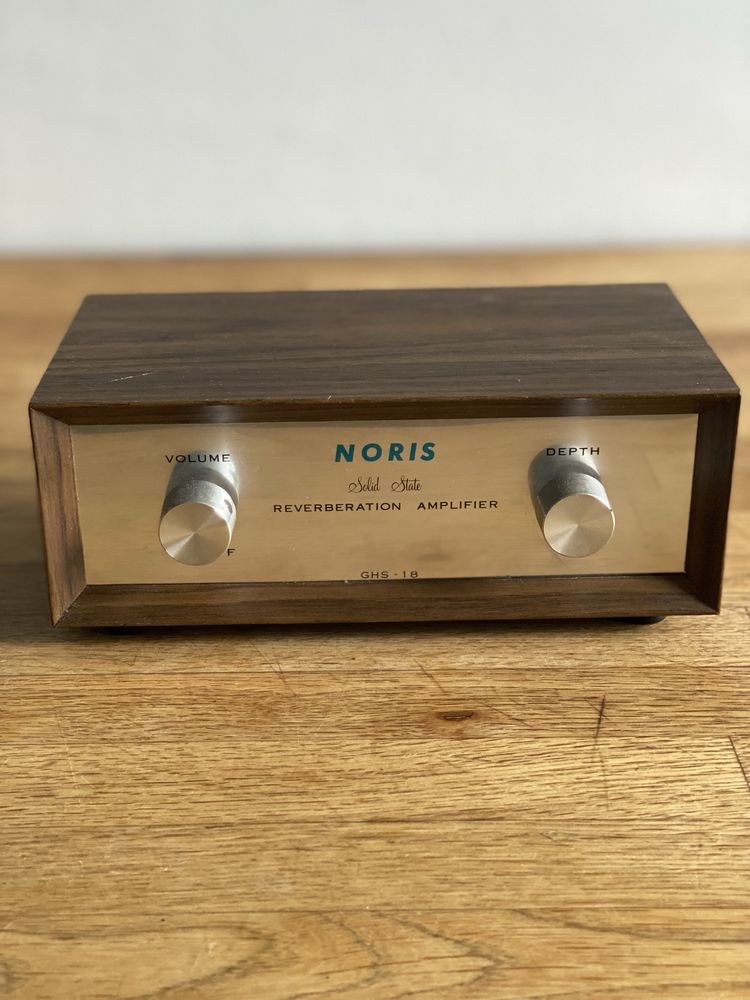 Reverb sprężynowy pogłos vintage noris solid state reverberation