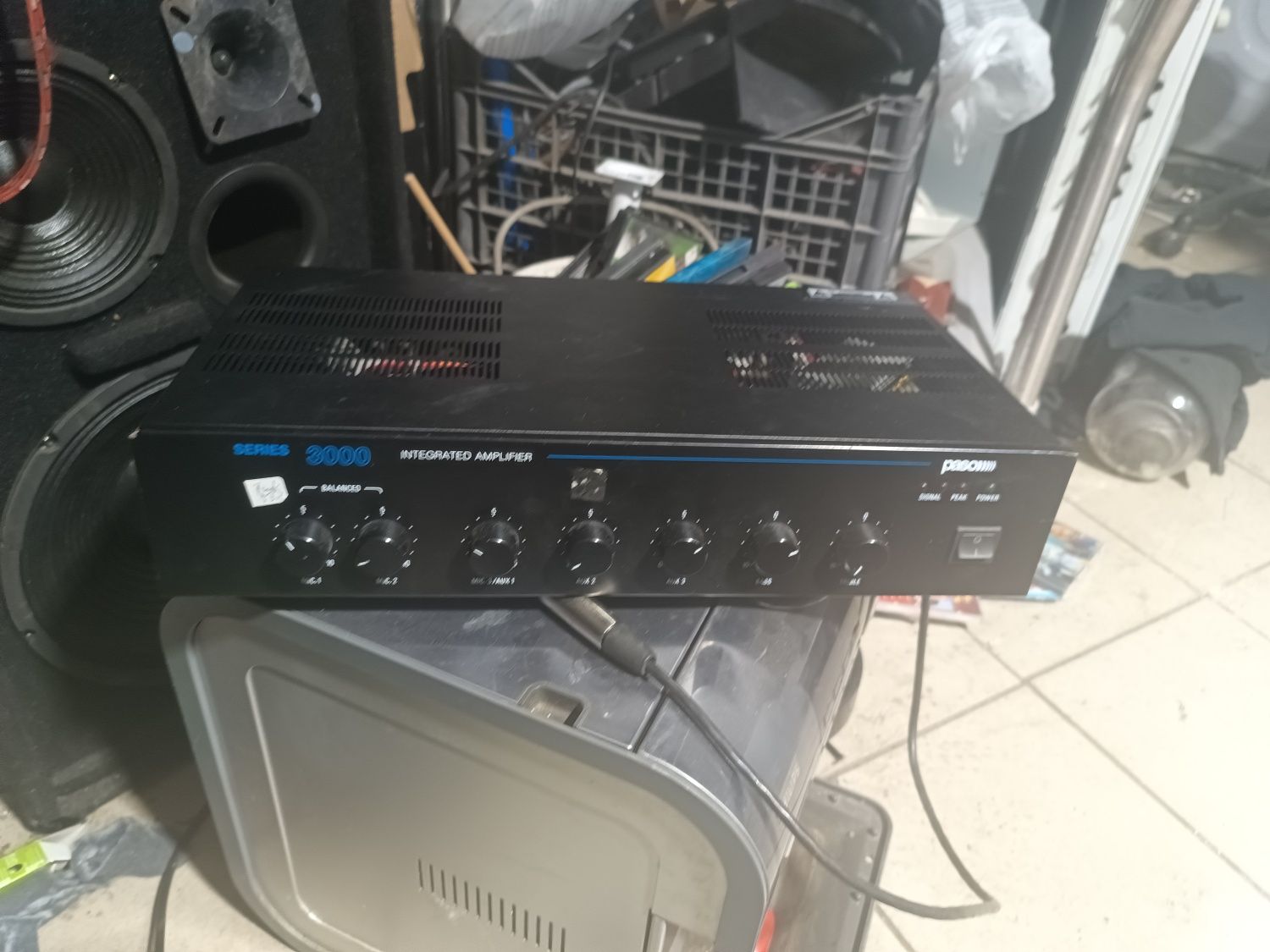 Wzmacniacz K+H amplifier mixer E 120/N