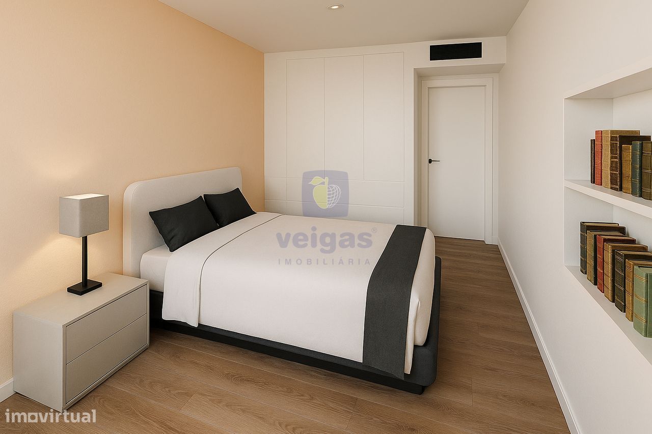 Apartamento T3 novo com terraço de 133m2 nas Caldas da Rainha - Prédio