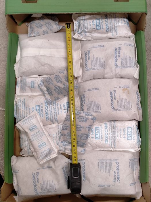 Saszetki z granulkami pochłaniającymi wilgoć 11 kg, pochłaniacz wilgoc