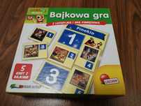 Bajkowa gra z loteryjką i grą pamięciową, 3-6 lat