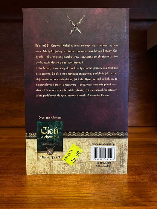 Pierre Pevel Szpady kardynała