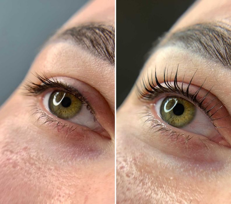 Ламинирование ресниц, поселок Котовского/ Ламінування вій, Котовського