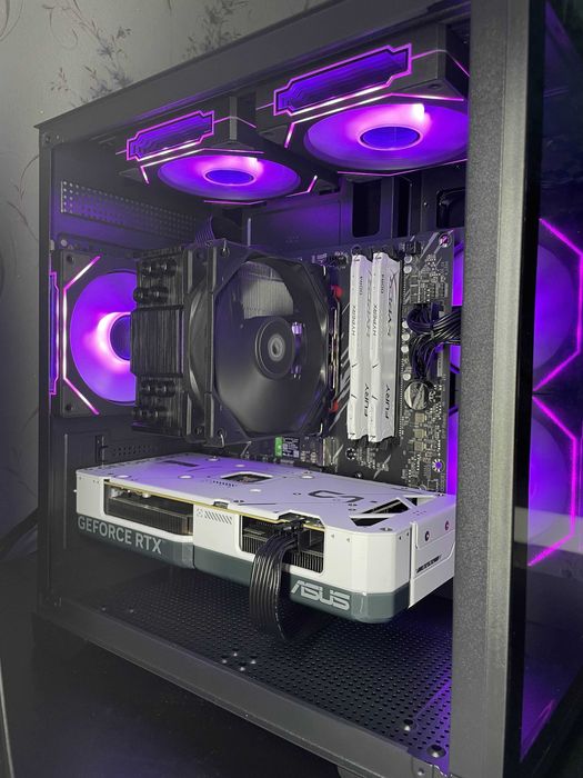 Ігровий/робочий ПК AMD Ryzen 7 5700X + RTX 4070 + B550M 650W