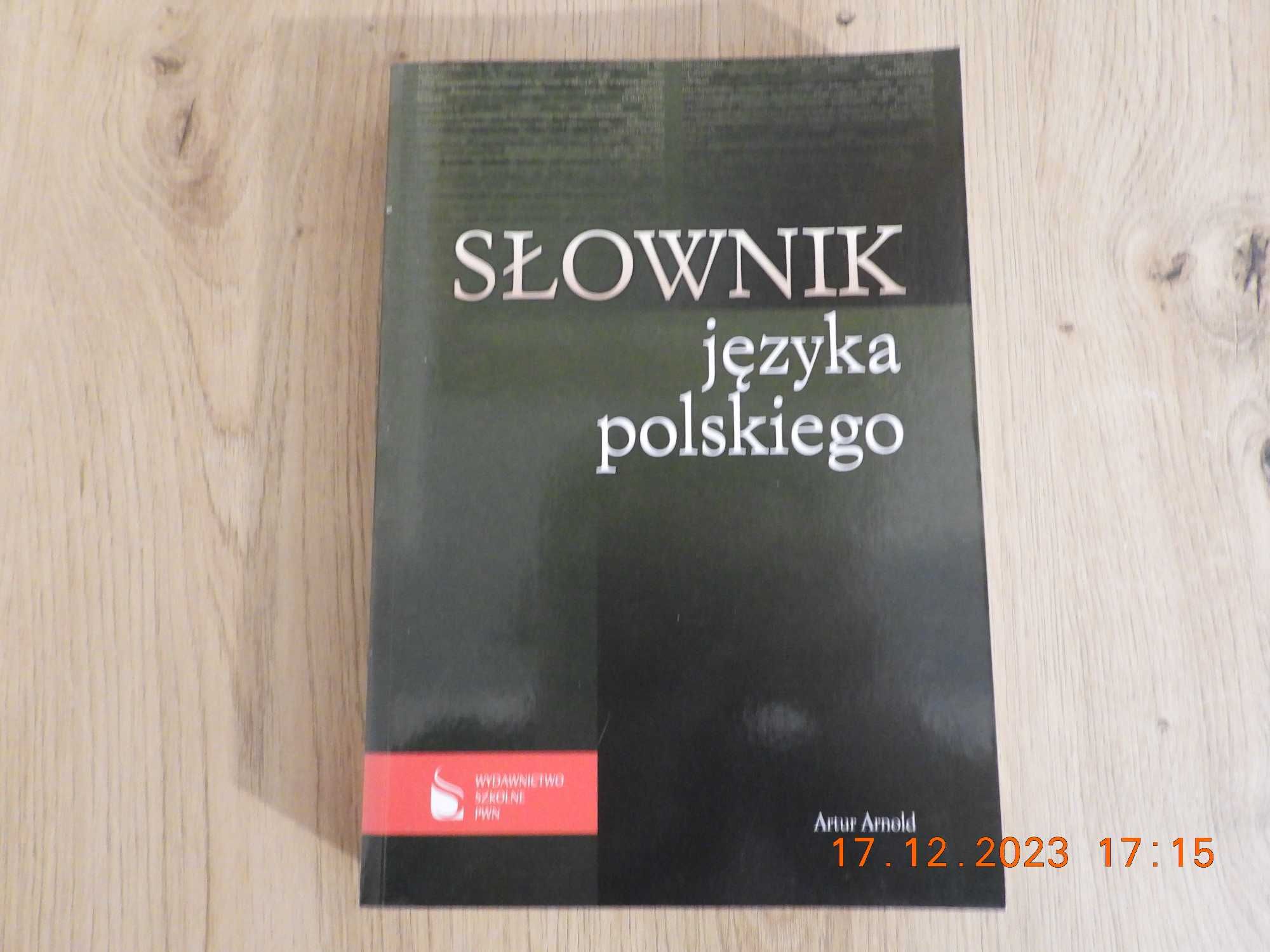 Słownik języka polskiego. PWN. Artur Arnold