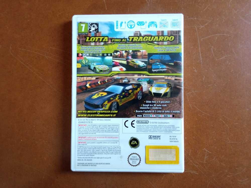 Jogo Need for Speed Nitro - Wii