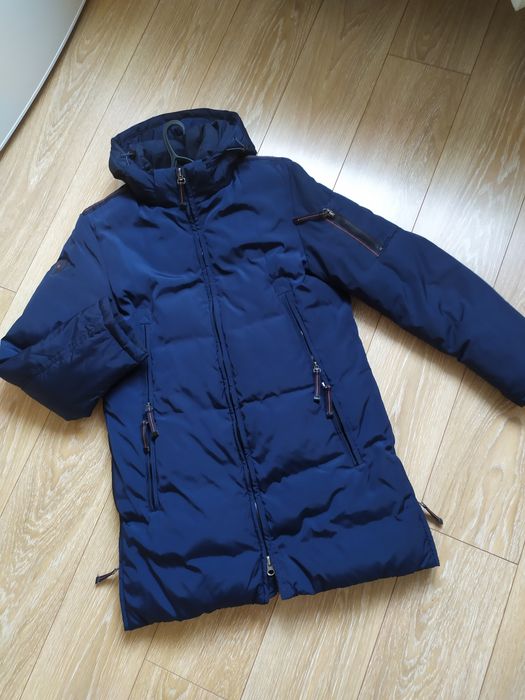 Куртка чоловіча, довга, пальто зимове, L