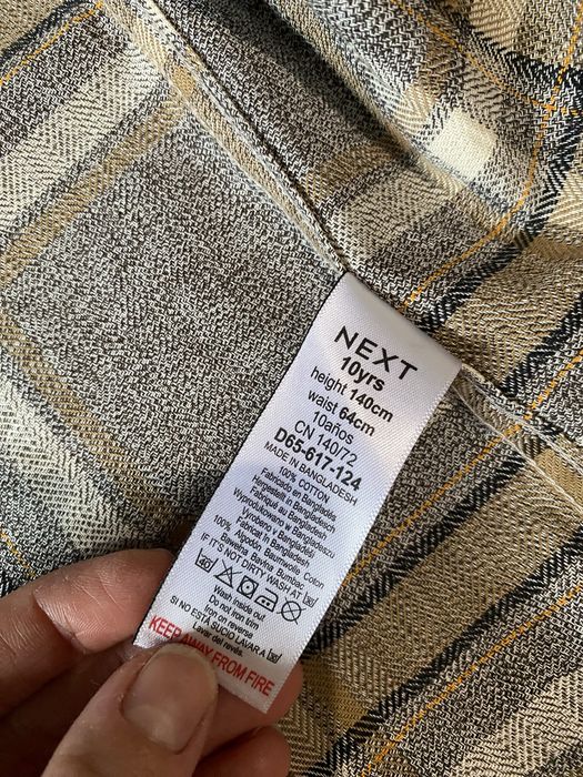 Рубашки на хлопчика next та h&m 134/140