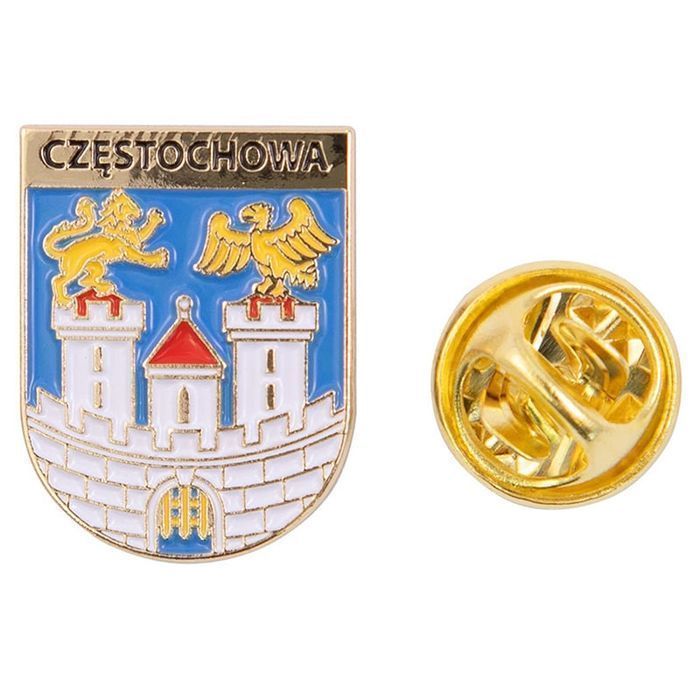 Przypinka herb Częstochowa
