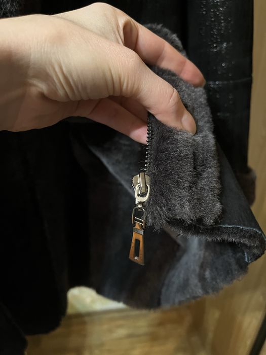 Женская натуральная дубленка.Турция Yellow Genuine Leather