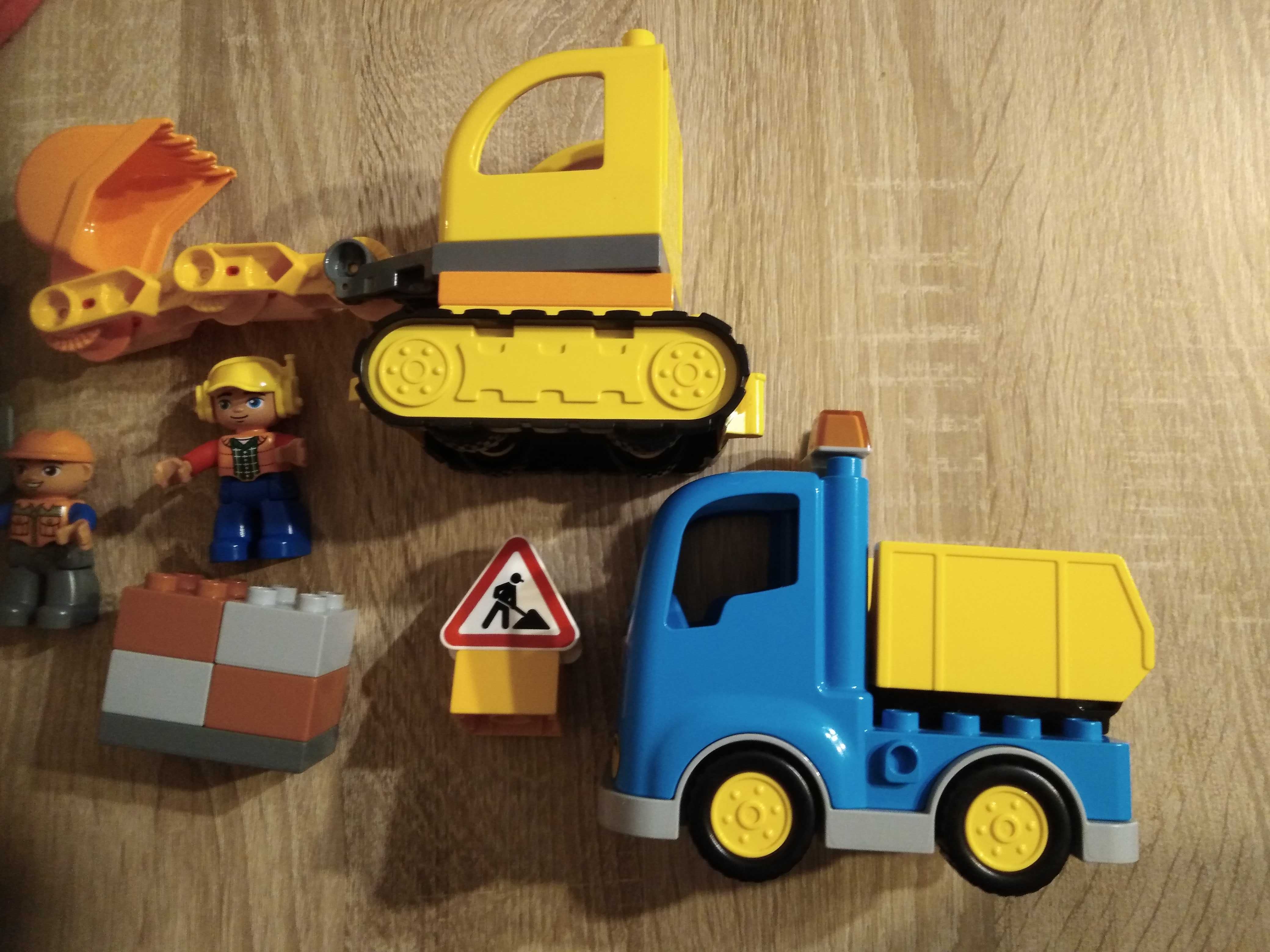 Lego Duplo 10812 ciężarówka i koparka gąsienicowa