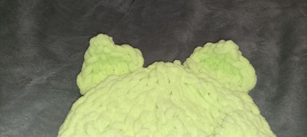 Балаклава ручна робота alize puffy