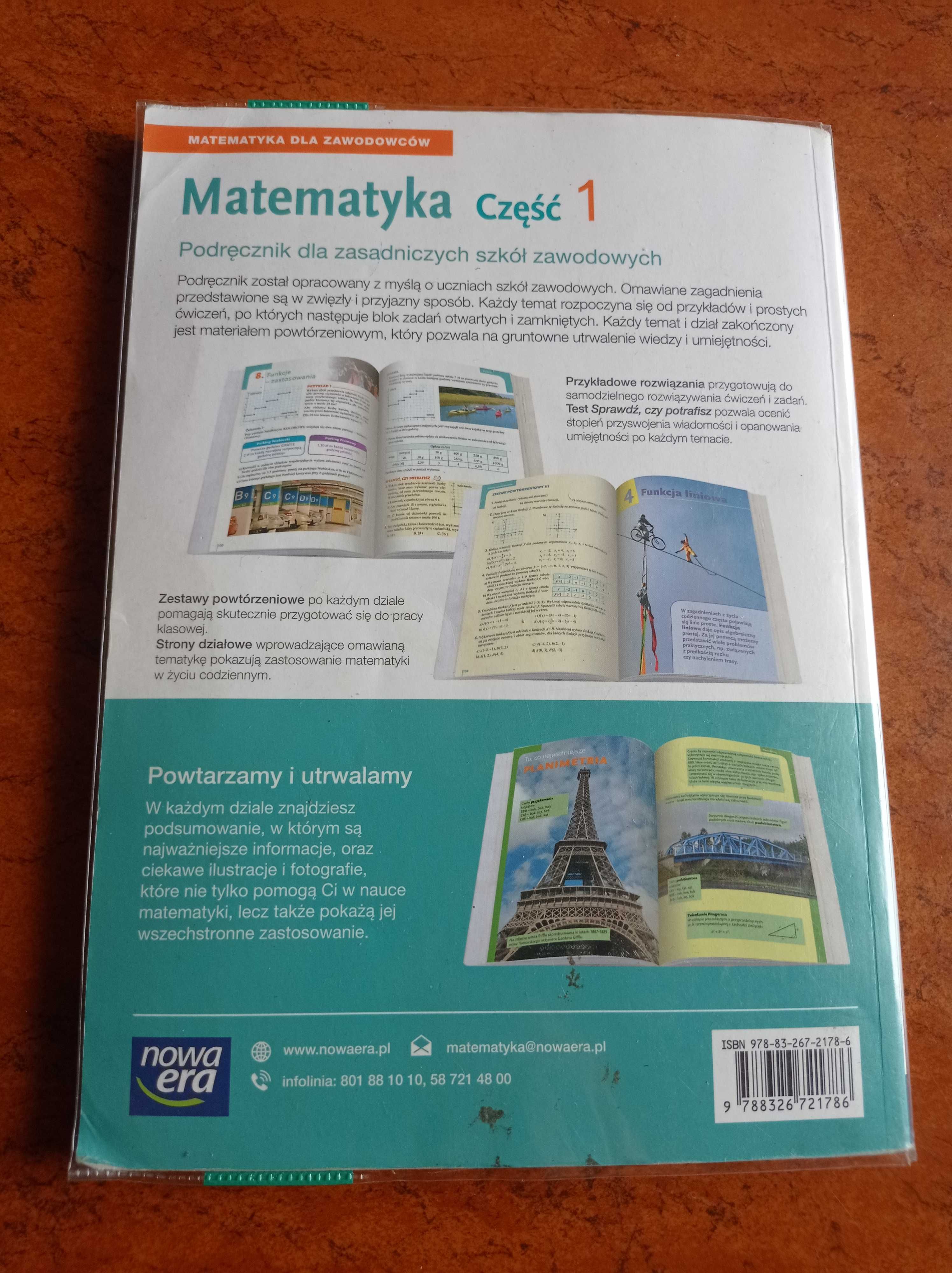Matematyka cz.1 zawodówka nowa era