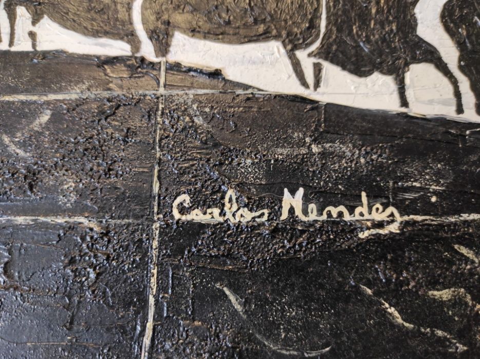 Quadro - As Cruzadas de Carlos Mendes