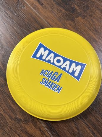 Nowe żółte limitowane frisbee Maoam nigdzie niedostępne