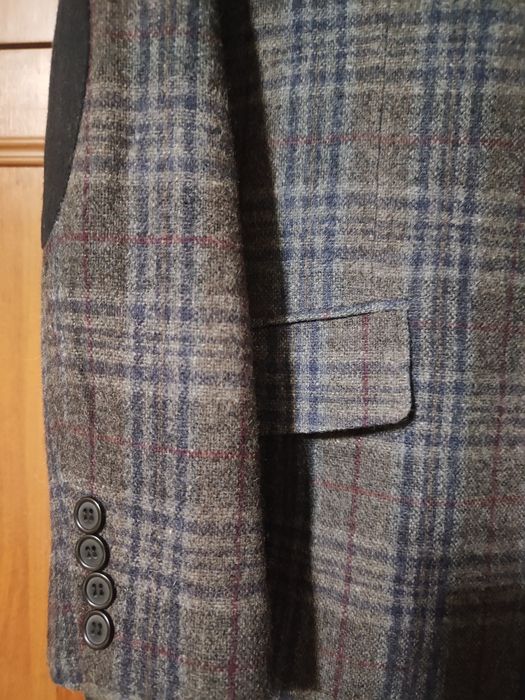 Пиджак блейзер в клетку