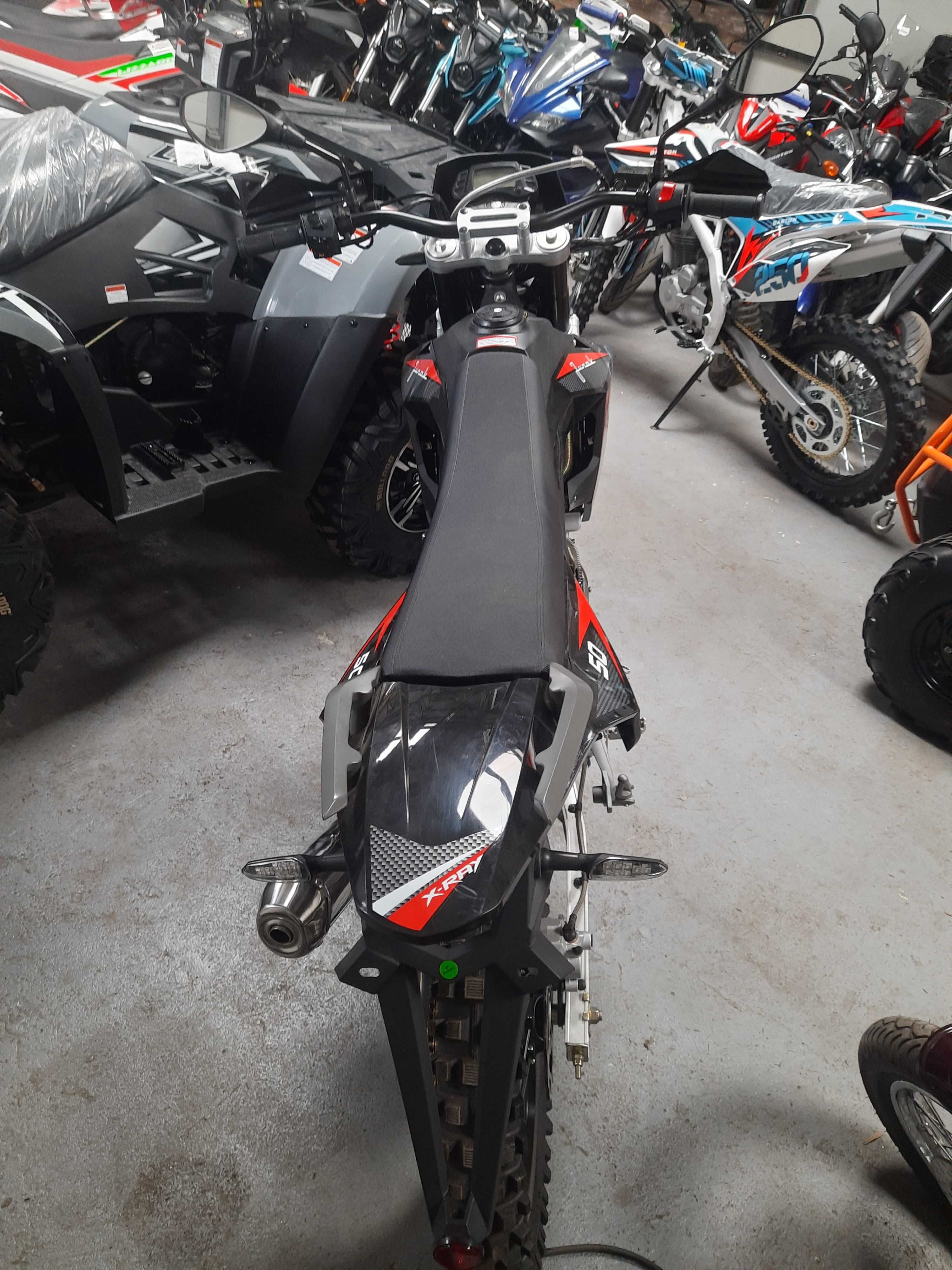 Junak X-ray 50 motorower Cross SuperMoto 2t AM6 minareli 6bieg RATY