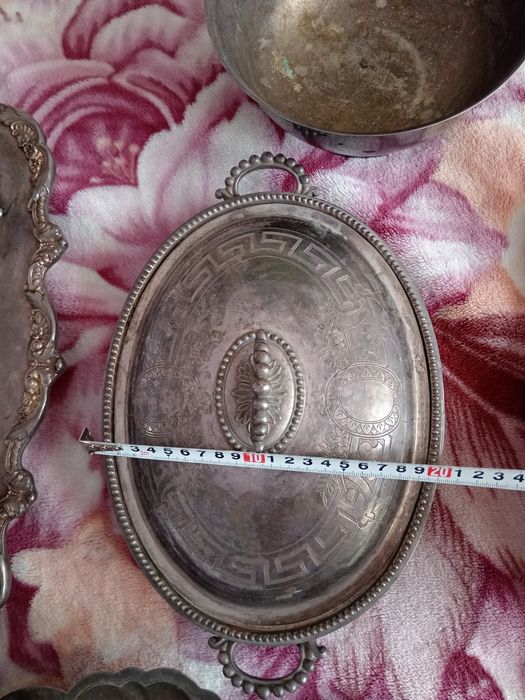 ..Посрібленна. Ручна вибивка. Посрібленна