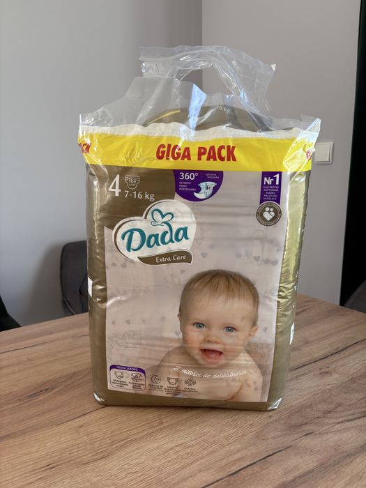 Giga paka dada extra care 4 - 164 sztuki