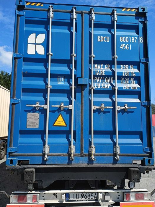 Kontener morski magazynowy 40 HC 12 metrowy, 2022 r. tani transport