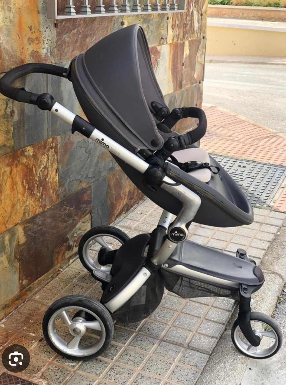 Trio/Carrinho de bebê Mima Xari