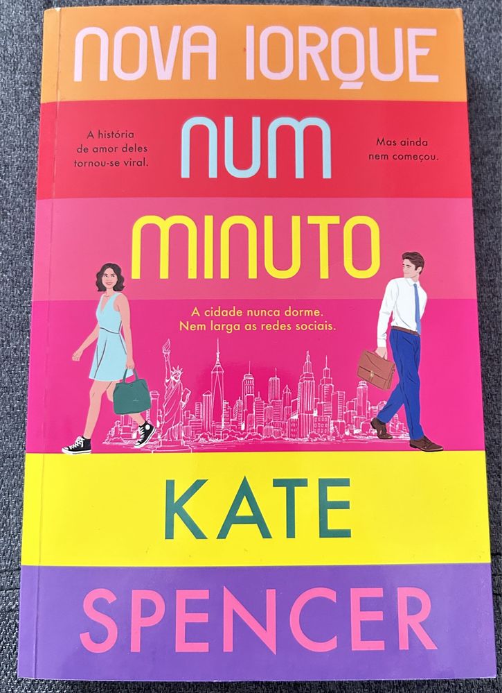 Vendi livro “Nova Iorque num minuto”, Kate Spencer