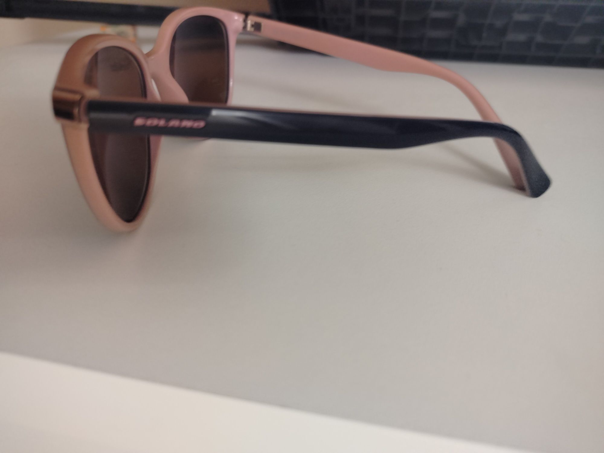Okulary przeciwsłoneczne niebieskie lustrzane Solano