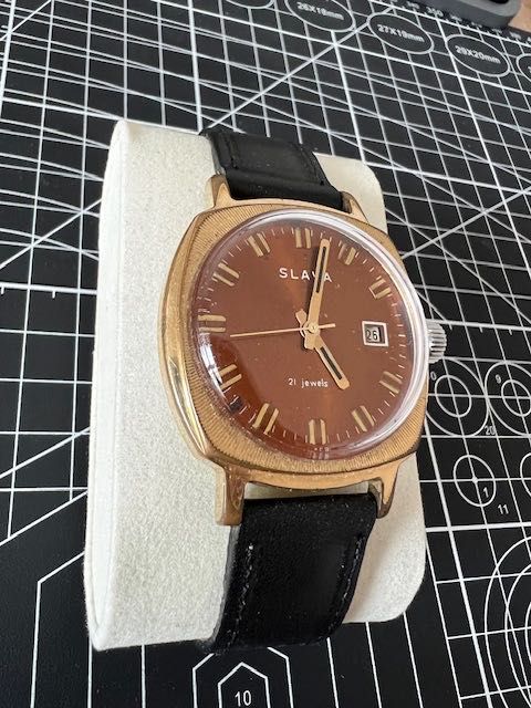 Zegarek męski SLAVA – vintage, ZSRR