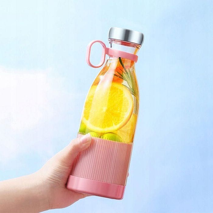 BLENDER PRZENOŚNY Mikser Shake Turystyczny Bezprzewodowy 3w1 USB Juice