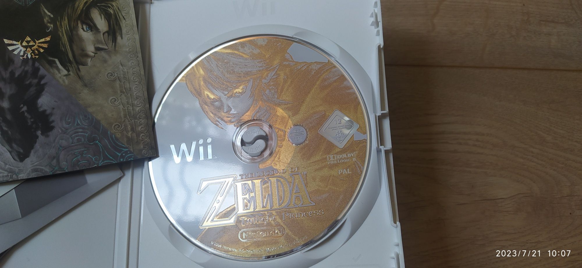 The Legend of Zelda Twilight Princess Nintendo Wii UK PAL