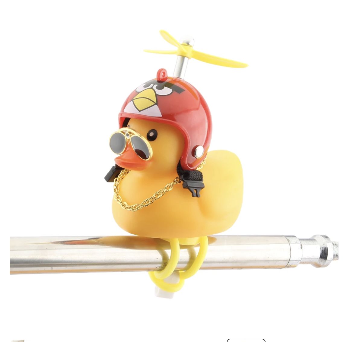 Lampka rowerowa, dzwonek kaczuszka w kasku - Angry Birds Kup z OLX!