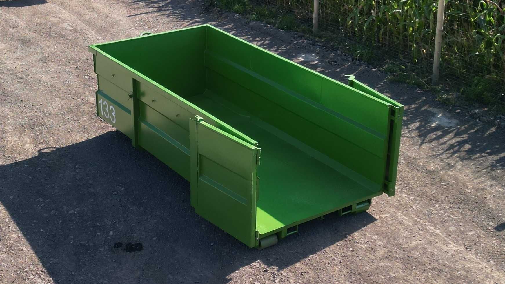 Wywóz gruzu odpadów budowlanych wynajem kontenera na śmieci