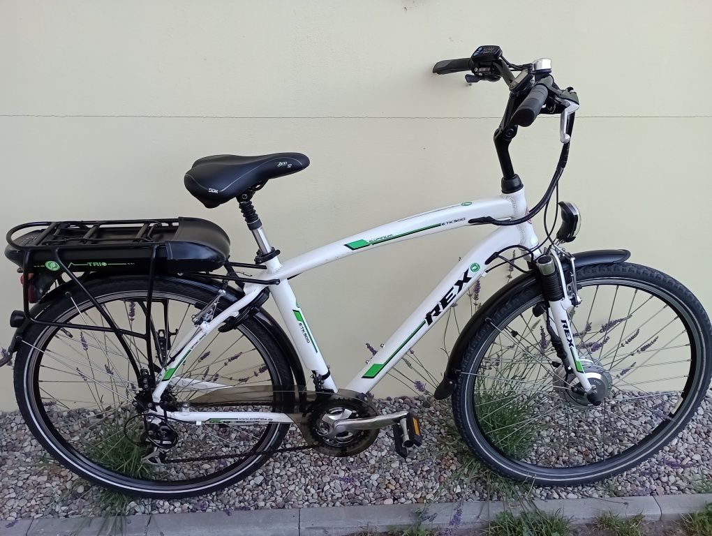 Rower elektryczny 2 baterie w zestawie