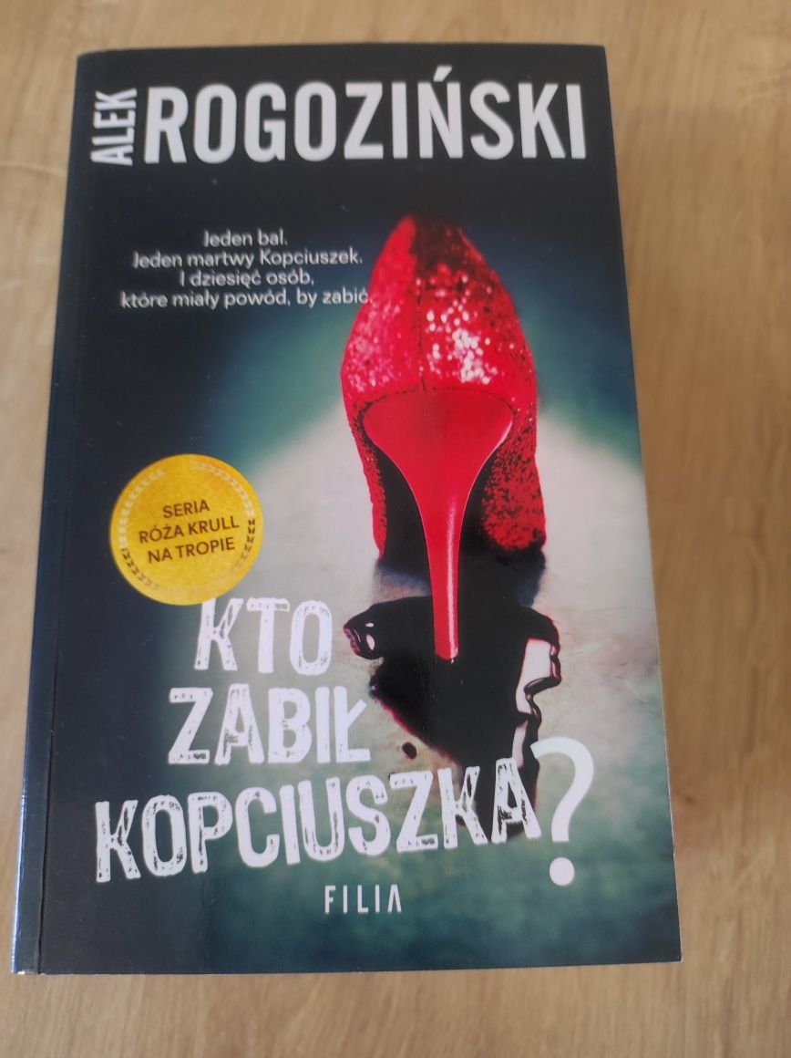 Alek Rogoziński mix książek 7 zł - 10 zł