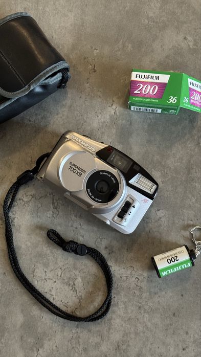 Терміно‼️ Читайте опис! Olympus SUPERZOOM 700XB плівковий фотоапарат
