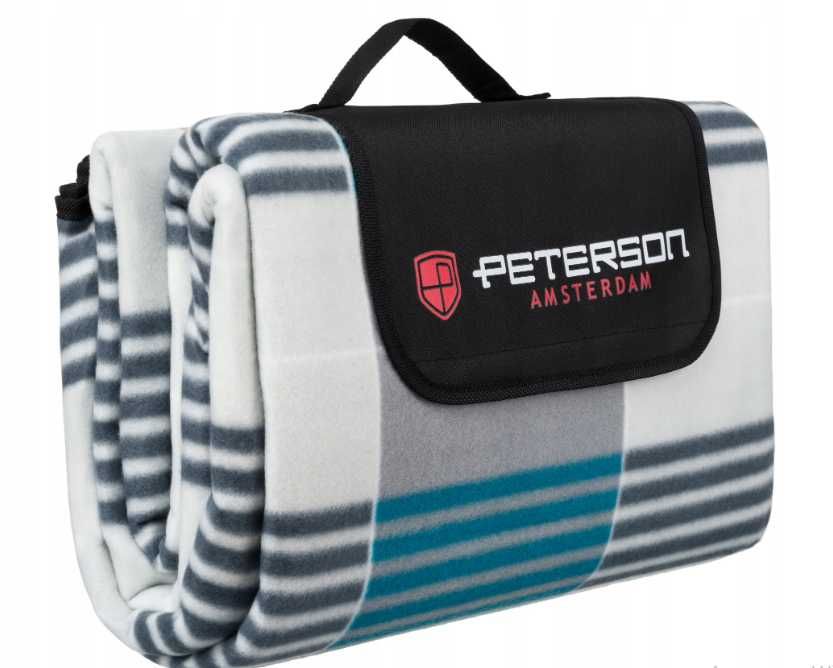 Mata PETERSON PTN KOC5-8347 BLUE prostokątny 200 x 200 cm