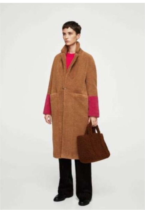 Шуба teddy від Mango