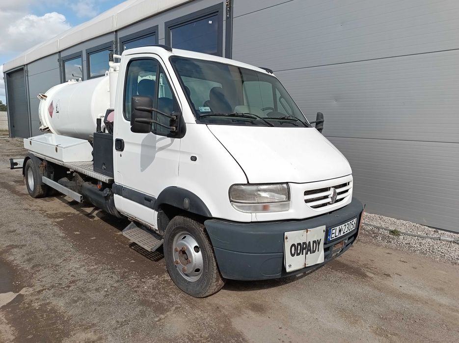 Renault Mascott2,8.Asenizacyjny/do przewozu olejów przepracowanych ADR