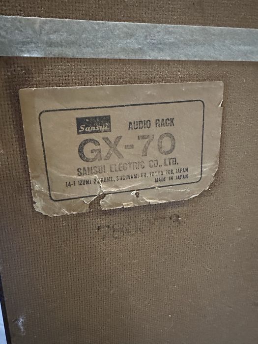 Oryginalna szafka Sansui GX-70 super stan