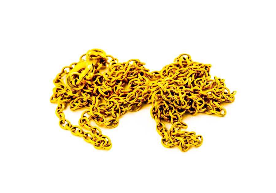 Stary Warszawski Złoty Łańcuszek - 14K - 3,22g - WARMET - WWJ - Kraków