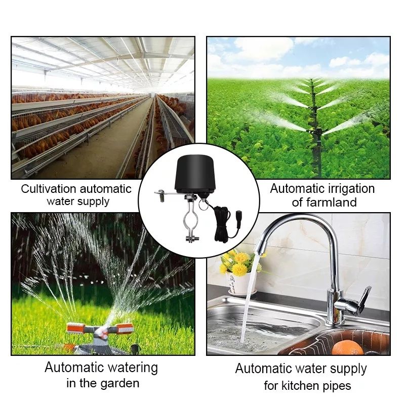 Кран для води / газу автоматичний розумний дім Smart home