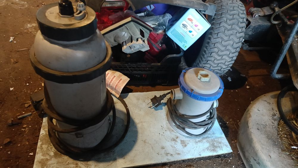 Podgrzewacz wody w basenie intex HT 30220 + pompa filtrująca