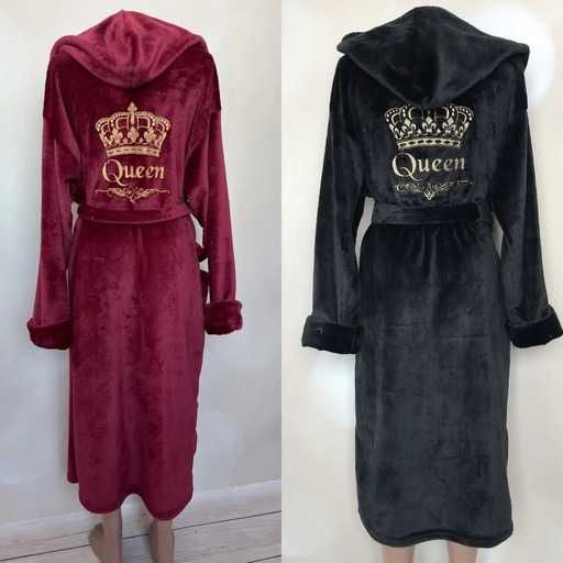 Халат чоловічий махровий з вишивкою