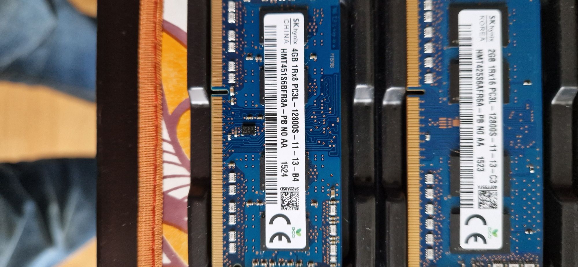 Memória RAM para Computadores Portáteis, 3GB, 4GB e 8GB